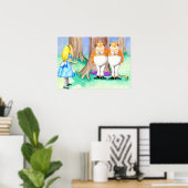Tweedledee und Tweedledum Poster (Heimbüro)