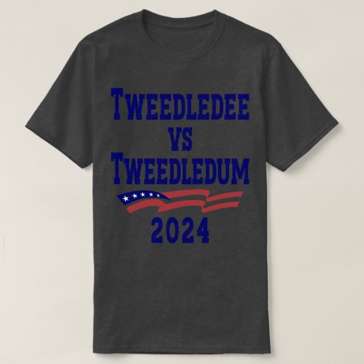 Tweedledee VS Tweedledum 2024 1 T-Shirt (Design vorne)