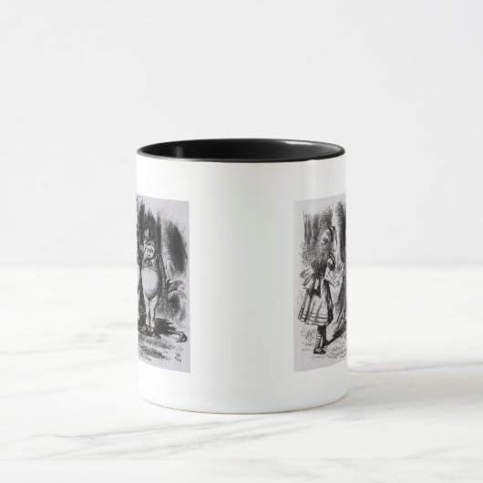 Tweedledum und Tweedledee Tasse (Zentrum)