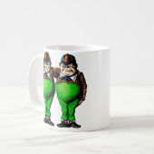 Tweedles Dum u. Dee Kaffeetasse (Vorderseite Links)