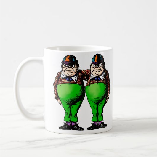 Tweedles Dum u. Dee Kaffeetasse (Links)