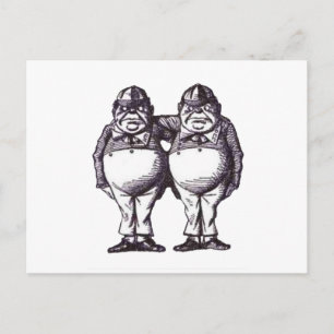 Tweedles Postkarte