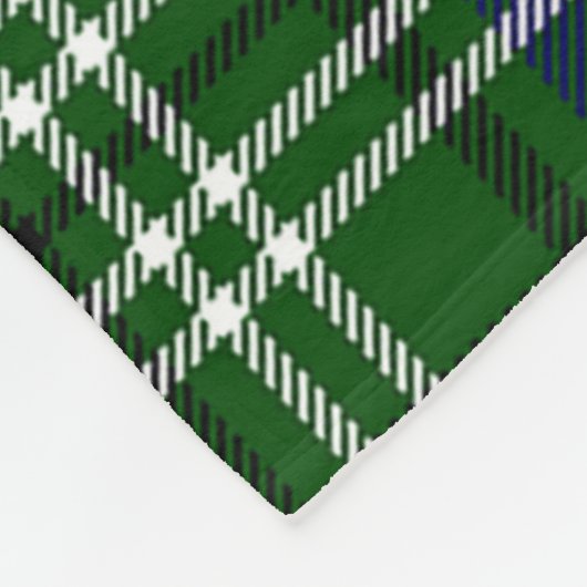 Tweedside Kariert Fleecedecke (Ecke)