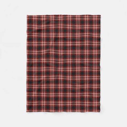 Tweedside Scotland District Tartan Fleece Blanket (Vorderseite)