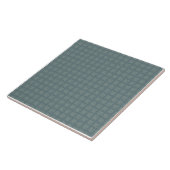 Tweedwolle Grau und Salbei Fliese (Seite)