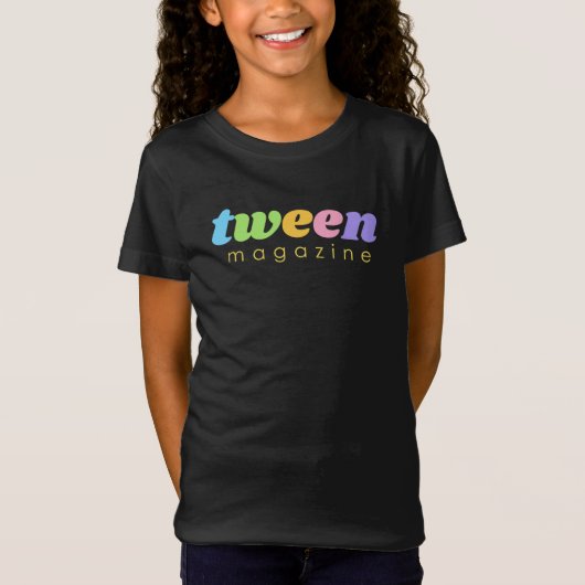 Tween Magazine Tshirt für Mädchen (Vorderseite)