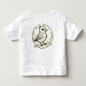 Tweet a Little Song Kleinkind T-shirt (Rückseite)