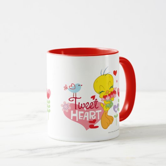 Tweet Heart Tasse (VorderseiteRechts)