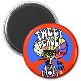Tweet Peace! magnet