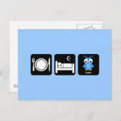 tweet postkarte (Vorne/Hinten)