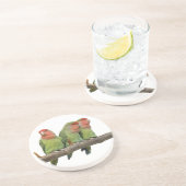 Tweet Trio Coaster Sandstein Untersetzer (Seite)