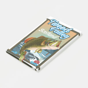 Tweetal Schottland Fischereiposter Post-it Klebezettel