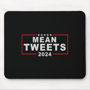 Tweete 2024 den US-Präsidenten Donald Trump Fu Mousepad