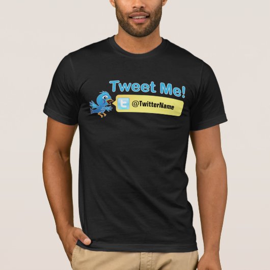 Tweete ich! Erhalten Sie mehr Nachfolger. T-Shirt (Vorderseite)