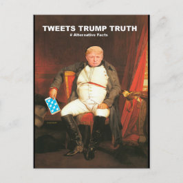 Tweete Trump Truth Postkarte