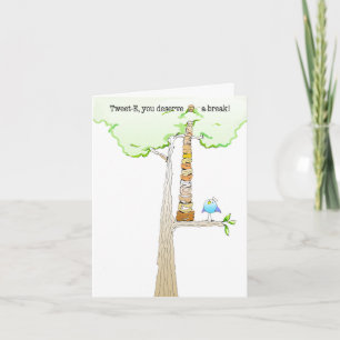 Tweeten Anmerkungskarte E. Doodle Karte
