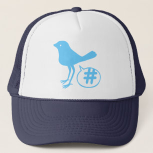 Tweeten ein Hasch Hut Truckerkappe