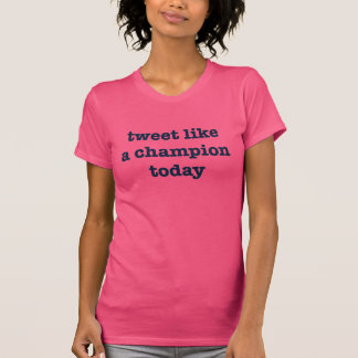 Tweeten Meisterrosa/Marinefrauen-T - Shirt