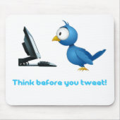 Tweeten Mousepad (Vorne)