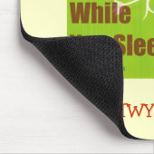 Tweeten Sie während Sie Schlaf Mousepad (Ecke)