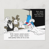 Tweetend Blauvogel c.1900 Mutterwild Gänse CC1154 Postkarte (Vorderseite)