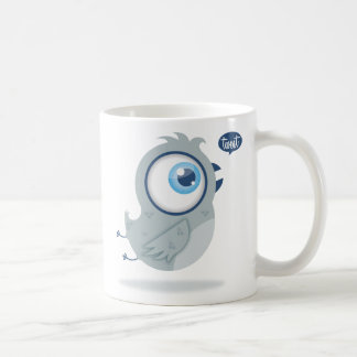 Tweetender Vogel Kaffeetasse