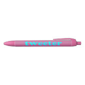 Tweeter-Stift Kugelschreiber (Oberseite)