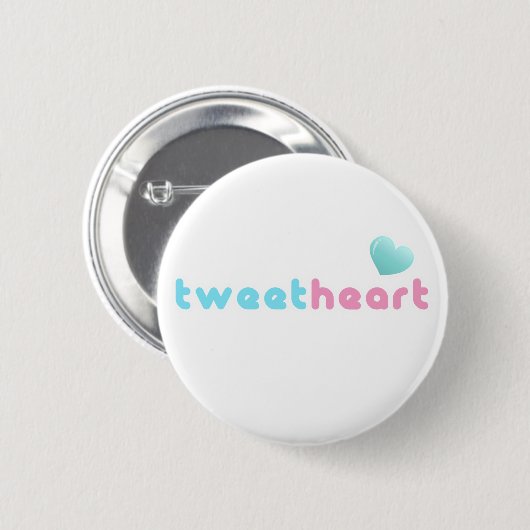 Tweetheart Button (Vorne & Hinten)