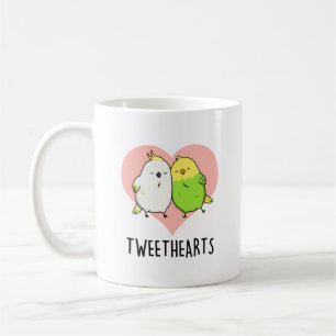 Tweethearts Funny Love Birds Pun Kaffeetasse