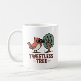 Tweetless Trek Mug – Funny Birdwatching Gift Kaffeetasse