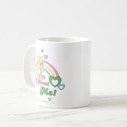 TWEETY™ "All About Me" Kaffeetasse (Vorderseite Links)