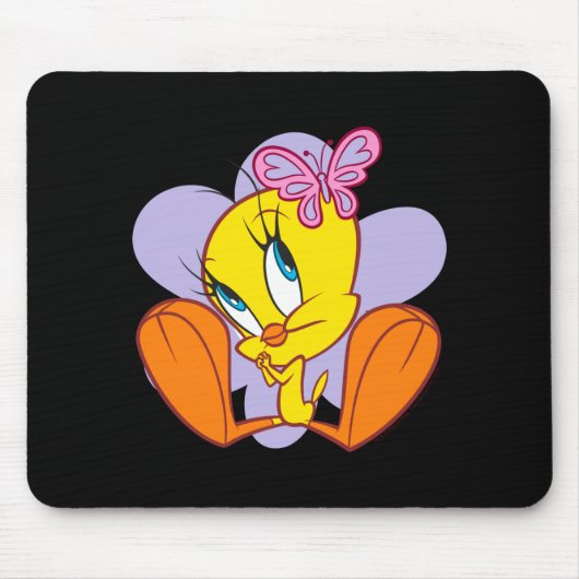 Tweety And Butterfly Baby T Shirt  Mousepad (Vorne)