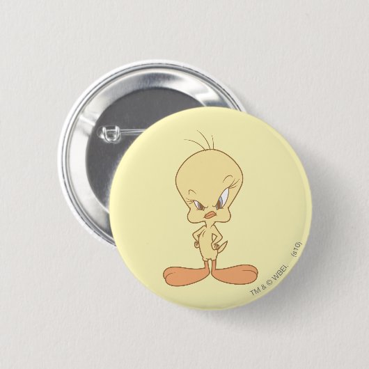 Tweety Angry Button (Vorne & Hinten)