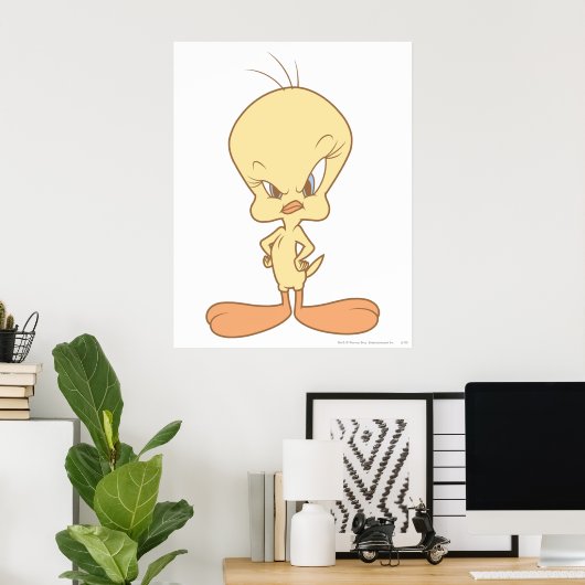 Tweety Angry Poster (Heimbüro)