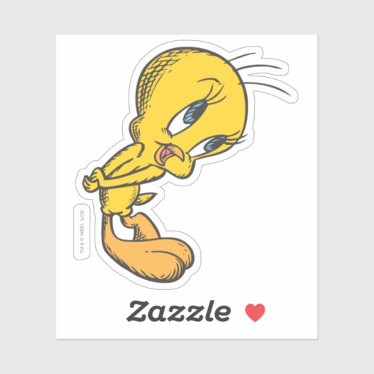 TWEETY™ Bashful Aufkleber (Blatt)