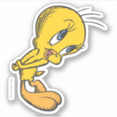 TWEETY™ Bashful Aufkleber (Vorderseite)