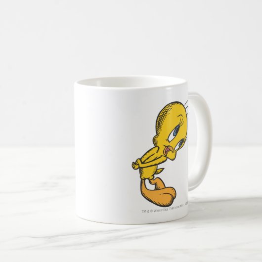 TWEETY™ Bashful Kaffeetasse (VorderseiteRechts)