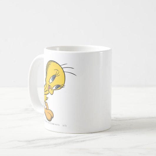 TWEETY™ Bashful Kaffeetasse (Vorderseite Links)