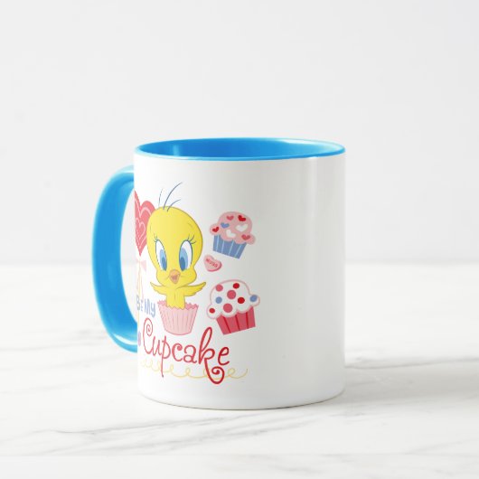 TWEETY™ Be My Cupcake Tasse (Vorderseite Links)