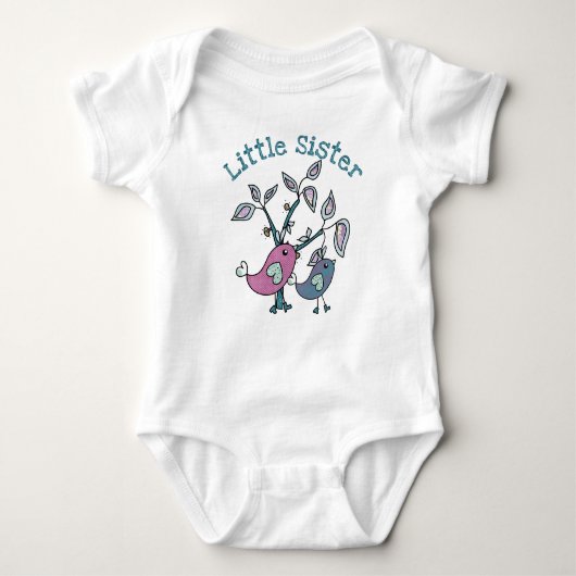 Tweety Birds Little Sister Baby Strampler (Vorderseite)