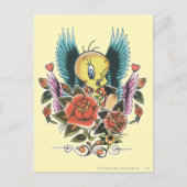 TWEETY™ Blue Wings Postkarte (Vorderseite)