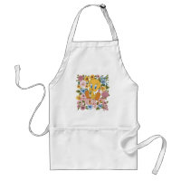 TWEETY™ Blumenstickerei Grafik