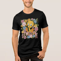 TWEETY™ Blumenstickerei Grafik