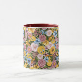 TWEETY™ Blumenstickerei-Muster Tasse (Zentrum)