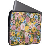 TWEETY™ Blumenstickereimuster Laptopschutzhülle (Vorne Rechts)