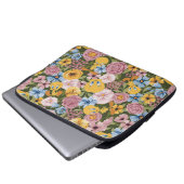 TWEETY™ Blumenstickereimuster Laptopschutzhülle (Vorne Knopf)