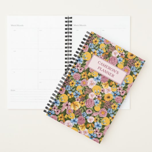 TWEETY™ Blumenstickereimuster Planer (Anzeige)