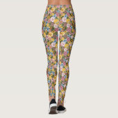 TWEETY™ Blumenstickmuster Leggings (Rückseite)