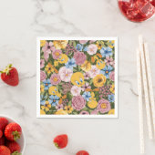 TWEETY™ Blumenstickmuster Serviette (Beispiel)
