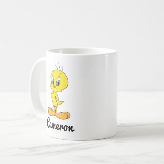 TWEETY™ | Clever Bird Kaffeetasse (Vorderseite Links)